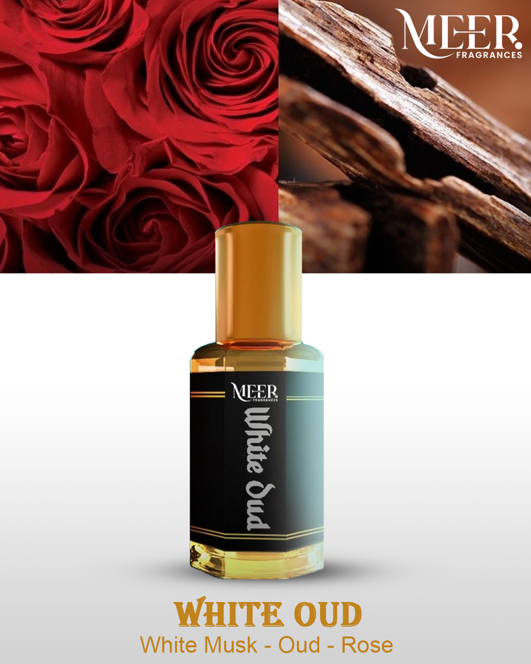 White Oud by Meer Fragrances 12ML